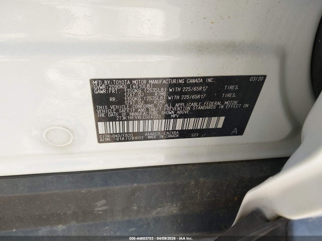 Toyota RAV4 LE 2020 2T3K1RFVXLC064223 Image 9