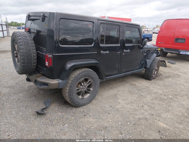 Продаж на аукціоні авто 2016 Jeep Wrangler Unlimited 75th Anniversary, vin: 1C4BJWEG1GL337400, номер лоту: 44803707