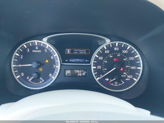 44803728 :رقم المزاد ، 5N1AL0MM7DC307657 vin ، 2013 Infiniti Jx35 مزاد بيع