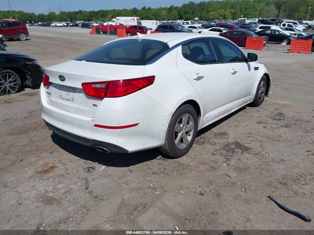 2015 Kia Optima Lx მანქანა იყიდება აუქციონზე, vin: 5XXGM4A72FG462279, აუქციონის ნომერი: 44803758