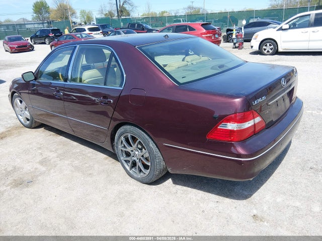 Aukcja sprzedaży 2005 Lexus Ls 430, vin: JTHBN36F255021481, numer aukcji: 44803891