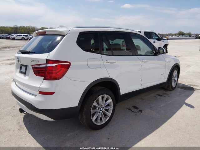 2015 Bmw X3 Xdrive28i მანქანა იყიდება აუქციონზე, vin: 5UXWX9C58F0D46860, აუქციონის ნომერი: 44803957