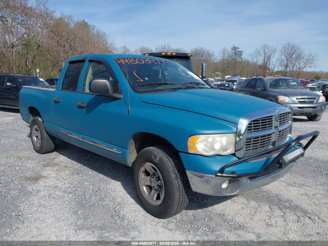 2004 Dodge Ram 1500 Slt/laramie მანქანა იყიდება აუქციონზე, vin: 1D7HU18D64S785774, აუქციონის ნომერი: 44803977