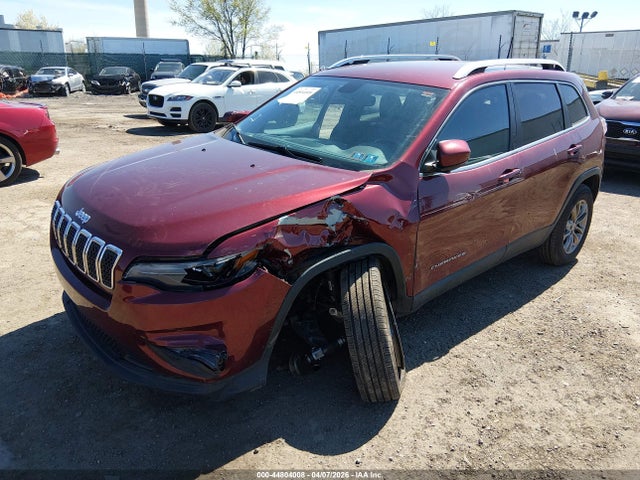 44804008 :رقم المزاد ، 1C4PJMLB1KD354850 vin ، 2019 Jeep Cherokee Latitude Plus 4x4 مزاد بيع