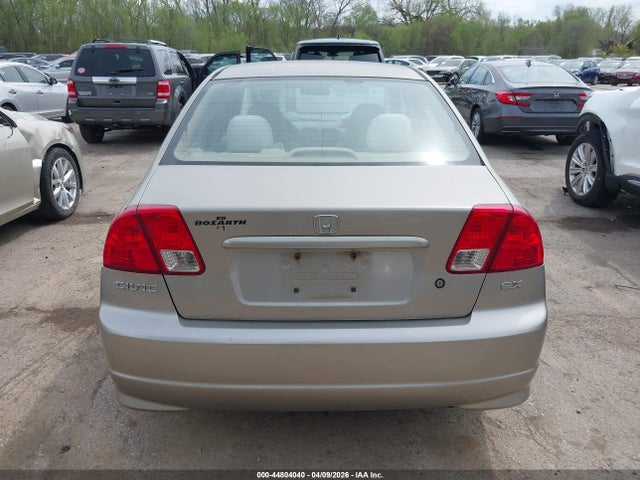 2005 Honda Civic Ex მანქანა იყიდება აუქციონზე, vin: 2HGES26765H565292, აუქციონის ნომერი: 44804040