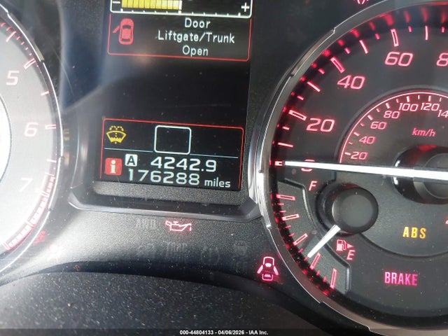 2016 Subaru Wrx Premium მანქანა იყიდება აუქციონზე, vin: JF1VA1E66G9826157, აუქციონის ნომერი: 44804133