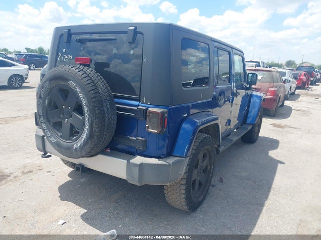 2010 Jeep Wrangler Unlimited Sahara მანქანა იყიდება აუქციონზე, vin: 1J4BA5H15AL185060, აუქციონის ნომერი: 44804142