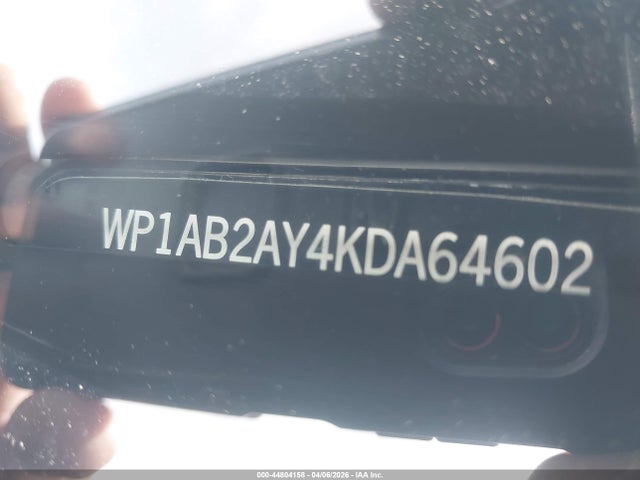 Aukcja sprzedaży 2019 Porsche Cayenne S, vin: WP1AB2AY4KDA64602, numer aukcji: 44804158