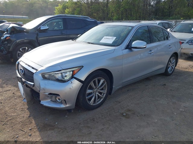 2014 Infiniti Q50 Premium მანქანა იყიდება აუქციონზე, vin: JN1BV7AR8EM694763, აუქციონის ნომერი: 44804235