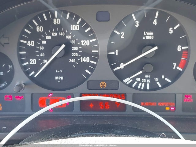 Aukcja sprzedaży 1997 Bmw 528i, vin: WBADD5329VBV52895, numer aukcji: 44804312