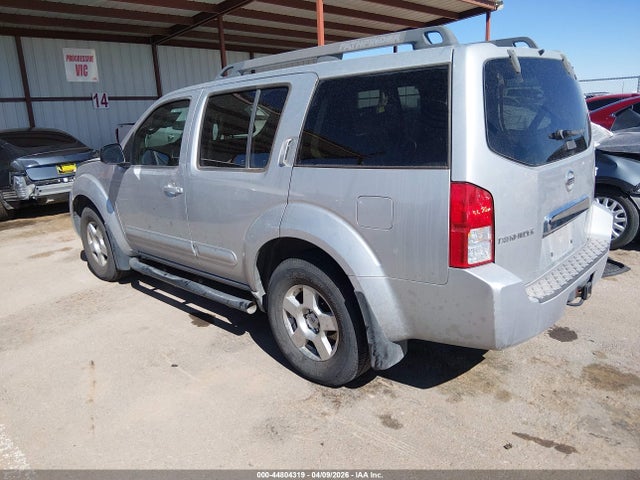 Продажа на аукционе авто 2007 Nissan Pathfinder S, vin: 5N1AR18U77C638693, номер лота: 44804319