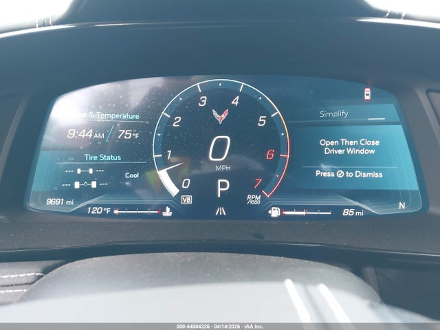 Aukcja sprzedaży 2025 Chevrolet Corvette Stingray Rwd  2lt, vin: 1G1YB3D40S5110931, numer aukcji: 44804326