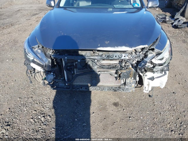 2018 Infiniti Q50 3.0t Sport მანქანა იყიდება აუქციონზე, vin: JN1EV7ARXJM432556, აუქციონის ნომერი: 44804348