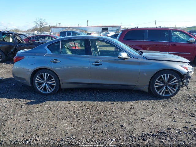 2018 Infiniti Q50 3.0t Sport მანქანა იყიდება აუქციონზე, vin: JN1EV7ARXJM432556, აუქციონის ნომერი: 44804348