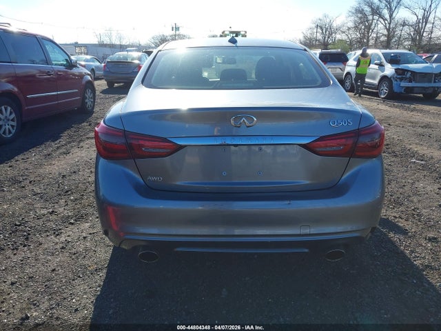 2018 Infiniti Q50 3.0t Sport მანქანა იყიდება აუქციონზე, vin: JN1EV7ARXJM432556, აუქციონის ნომერი: 44804348