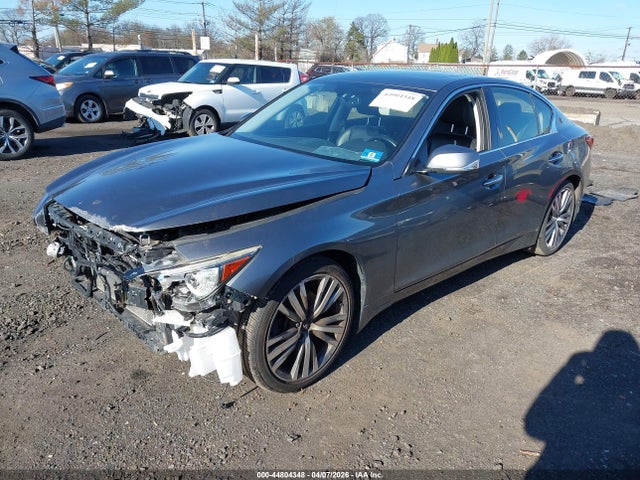 2018 Infiniti Q50 3.0t Sport მანქანა იყიდება აუქციონზე, vin: JN1EV7ARXJM432556, აუქციონის ნომერი: 44804348