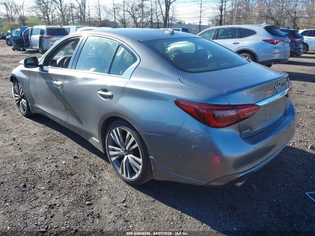 2018 Infiniti Q50 3.0t Sport მანქანა იყიდება აუქციონზე, vin: JN1EV7ARXJM432556, აუქციონის ნომერი: 44804348