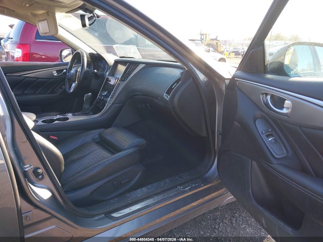 2018 Infiniti Q50 3.0t Sport მანქანა იყიდება აუქციონზე, vin: JN1EV7ARXJM432556, აუქციონის ნომერი: 44804348
