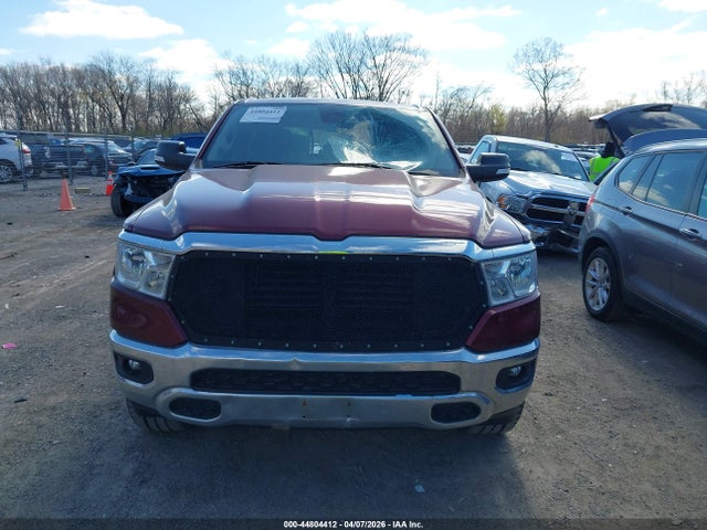 44804412 :رقم المزاد ، 1C6SRFBT7KN603243 vin ، 2019 Ram 1500 Big Horn/lone Star  4x4 6'4 Box مزاد بيع