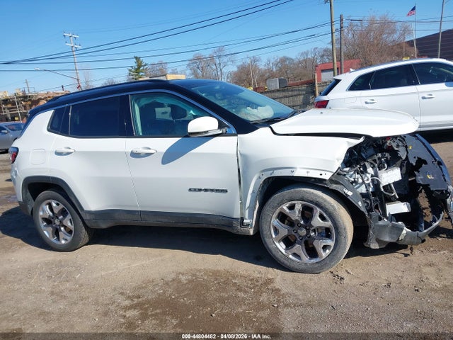 44804482 :رقم المزاد ، 3C4NJDCB8LT149965 vin ، 2020 Jeep Compass Limited 4x4 مزاد بيع