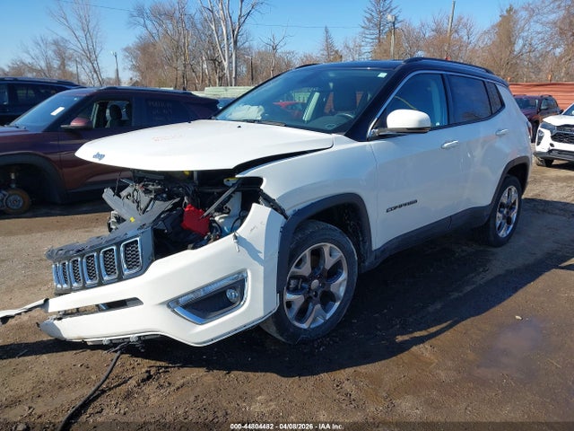 44804482 :رقم المزاد ، 3C4NJDCB8LT149965 vin ، 2020 Jeep Compass Limited 4x4 مزاد بيع