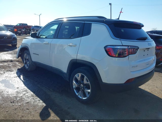 44804482 :رقم المزاد ، 3C4NJDCB8LT149965 vin ، 2020 Jeep Compass Limited 4x4 مزاد بيع