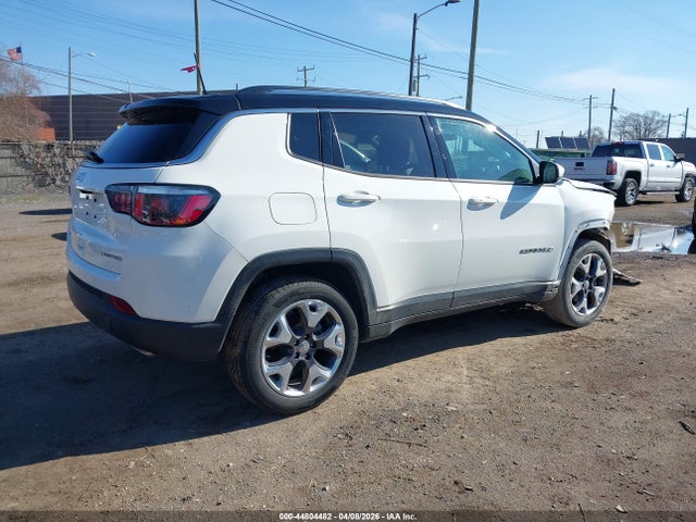 44804482 :رقم المزاد ، 3C4NJDCB8LT149965 vin ، 2020 Jeep Compass Limited 4x4 مزاد بيع