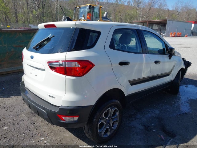 Auction sale of the 2022 Ford Ecosport S, vin: MAJ6S3FL4NC472611, lot number: 44804491
