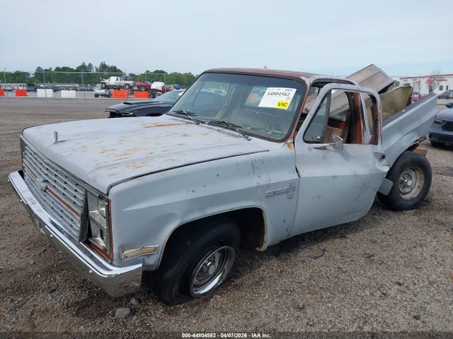 1983 Chevrolet C10 მანქანა იყიდება აუქციონზე, vin: 1GCDC14D5DF367300, აუქციონის ნომერი: 44804582