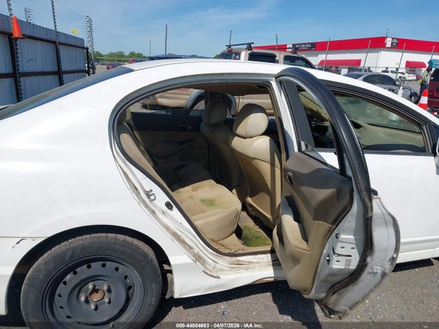2008 Honda Civic Lx მანქანა იყიდება აუქციონზე, vin: 1HGFA16568L031197, აუქციონის ნომერი: 44804663