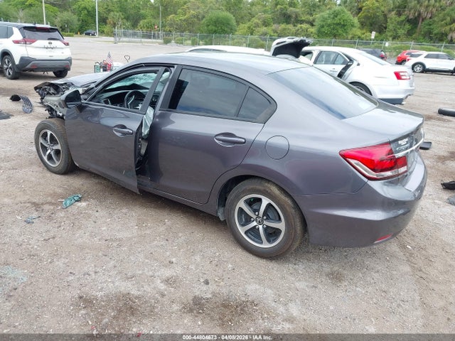 2015 Honda Civic Lx მანქანა იყიდება აუქციონზე, vin: 19XFB2F52FE250021, აუქციონის ნომერი: 44804673