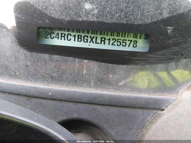 Aukcja sprzedaży 2020 Chrysler Pacifica Touring L, vin: 2C4RC1BGXLR125578, numer aukcji: 44804703