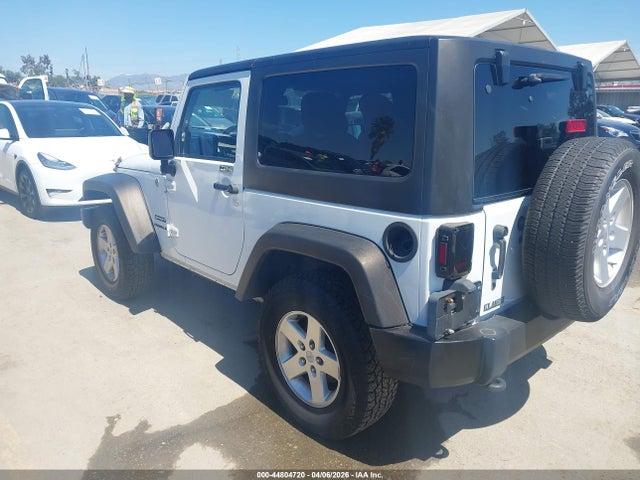 2013 Jeep Wrangler Sport მანქანა იყიდება აუქციონზე, vin: 1C4AJWAG8DL507992, აუქციონის ნომერი: 44804720