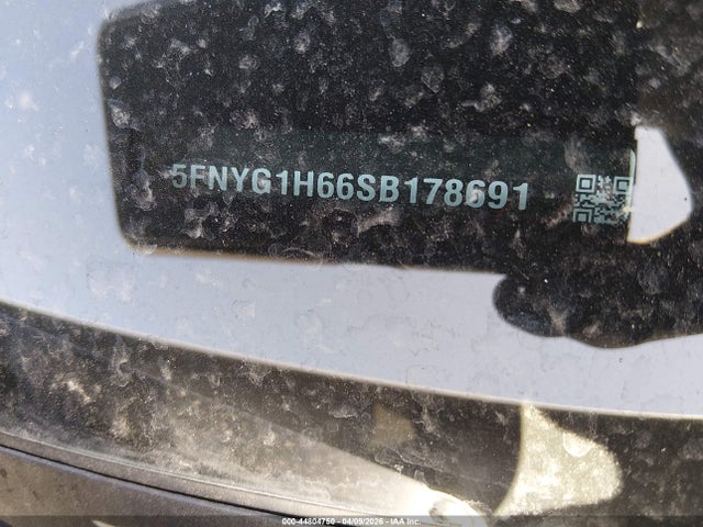 5FNYG1H66SB178691 Honda Pilot Trailsport