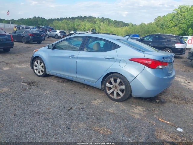 2012 Hyundai Elantra Limited (ulsan Plant) მანქანა იყიდება აუქციონზე, vin: KMHDH4AE8CU282103, აუქციონის ნომერი: 44804756