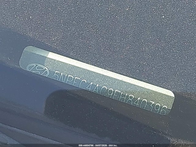 Aukcja sprzedaży 2014 Hyundai Sonata Limited, vin: 5NPEC4AC9EH840396, numer aukcji: 44804766