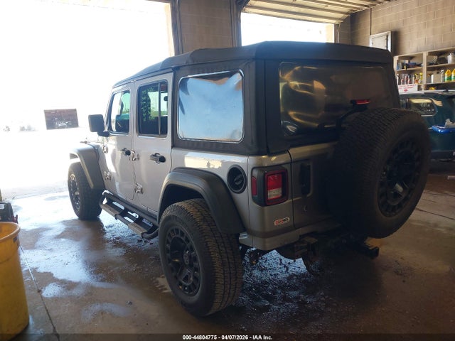 44804775 :رقم المزاد ، 1C4HJXDG4JW154516 vin ، 2018 Jeep Wrangler Unlimited Sport S 4x4 مزاد بيع