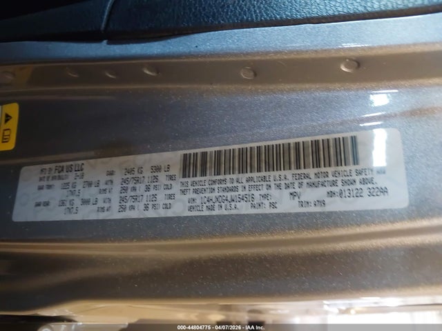 44804775 :رقم المزاد ، 1C4HJXDG4JW154516 vin ، 2018 Jeep Wrangler Unlimited Sport S 4x4 مزاد بيع