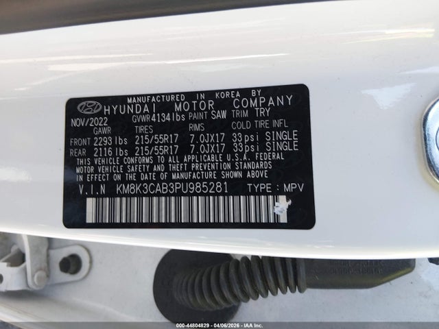 Hyundai Kona Sel 2023 KM8K3CAB3PU985281 Image 9