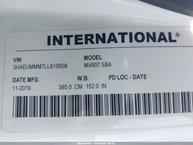 3HAEUMMM7LL819508 International Mv