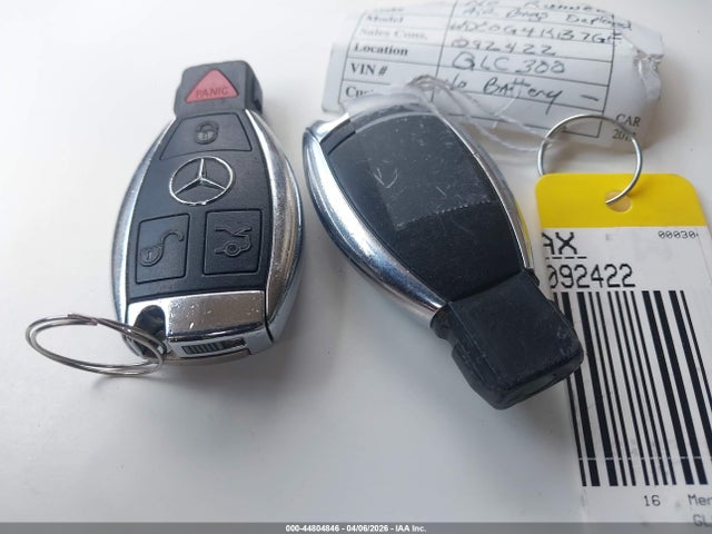 Aukcja sprzedaży 2016 Mercedes-benz Glc 300 4matic, vin: WDC0G4KB7GF092422, numer aukcji: 44804846