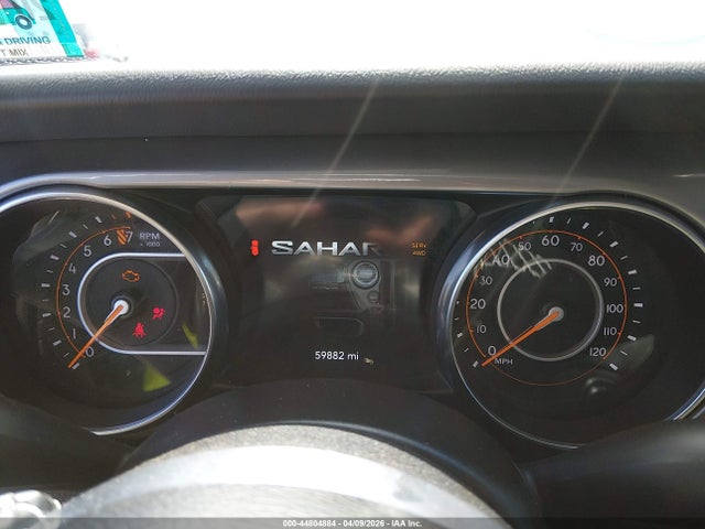 Aukcja sprzedaży 2020 Jeep Wrangler Unlimited Sahara 4x4, vin: 1C4HJXEG6LW167530, numer aukcji: 44804884