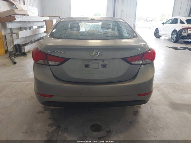 2016 Hyundai Elantra Se მანქანა იყიდება აუქციონზე, vin: KMHDH4AE1GU477840, აუქციონის ნომერი: 44804959