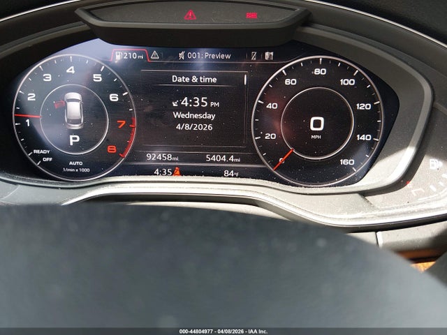 44804977 :رقم المزاد ، WA1BNAFY6J2023361 vin ، 2018 Audi Q5 2.0t Premium مزاد بيع