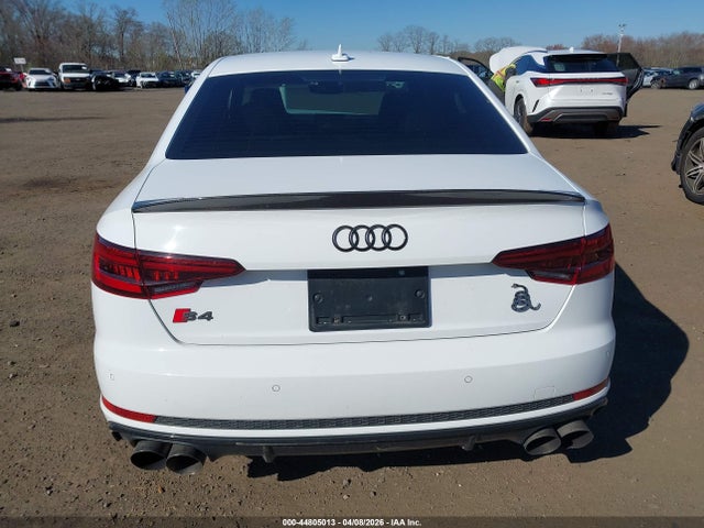 2018 Audi S4 3.0t Premium Plus მანქანა იყიდება აუქციონზე, vin: WAUB4AF48JA103270, აუქციონის ნომერი: 44805013