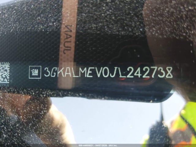 44805021 :رقم المزاد ، 3GKALMEV0JL242738 vin ، 2018 Gmc Terrain Sle مزاد بيع