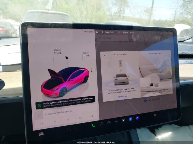 44805061 :رقم المزاد ، 5YJ3E1EA8NF188118 vin ، 2022 Tesla Model 3 Rear-wheel Drive مزاد بيع