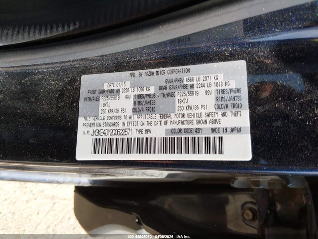 Aukcja sprzedaży 2016 Mazda Cx-5 Grand Touring, vin: JM3KE4DY2G0622571, numer aukcji: 44805072