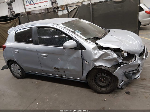 44805100 :رقم المزاد ، ML32A3HJ6HH000377 vin ، 2017 Mitsubishi Mirage Es مزاد بيع