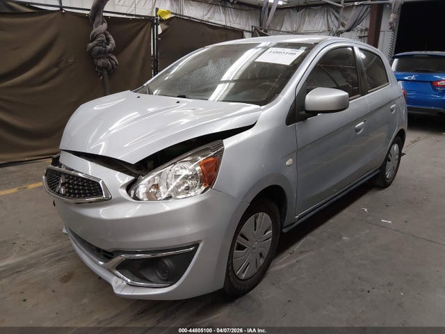 44805100 :رقم المزاد ، ML32A3HJ6HH000377 vin ، 2017 Mitsubishi Mirage Es مزاد بيع